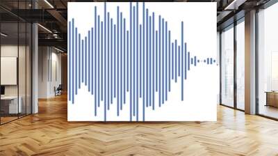 equalizer,scale,music.music track.vector image Wall mural