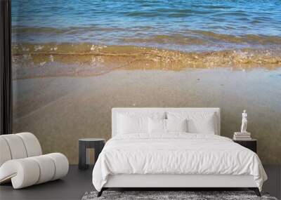 sand and sea Wall mural