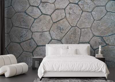 stonework with paving stones as a background Wall mural