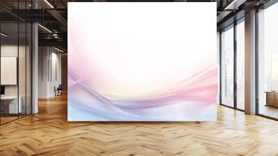 Abstract pastel pink and white background Wall mural