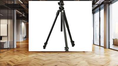 Tripod for photographer on a white background. photo tripod isolated on white background. Wall mural