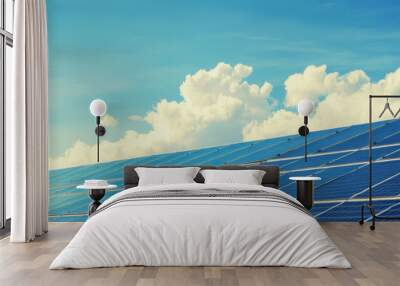 International Energy Saving Day. Wall mural