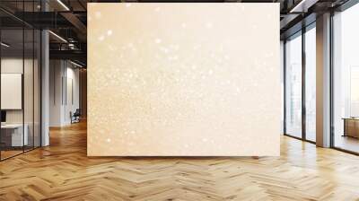 Pastel golden trendy festive background Wall mural