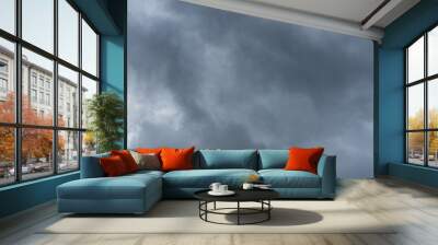 storm clouds time lapse Wall mural