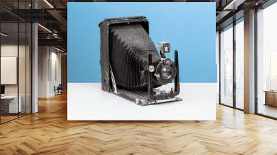 Old medium format camera of the early twentieth century 6x9 Wall mural