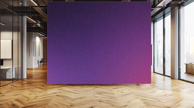 Blurred background with a purple and pink gradient and a soft grainy texture Wall mural