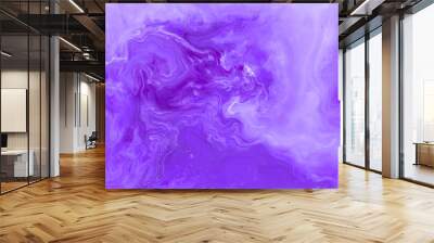 Abstract purple background, watercolor backdrop. Wallpaper design Wall mural