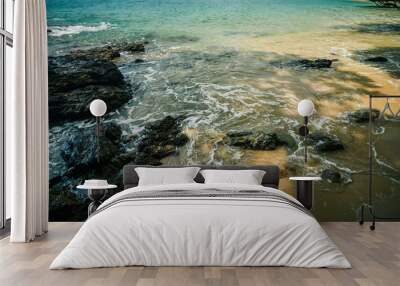  Sea and sandy beaches in Thailand Wall mural