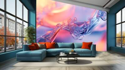 Water ripples  Graphics Complementary Colors Wall mural