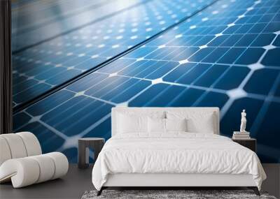 Close up of solar panels Wall mural