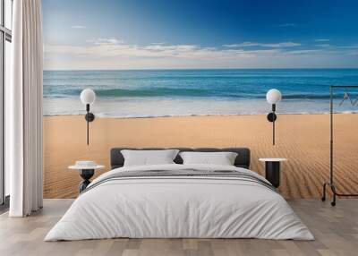 summer background of beach sand Wall mural