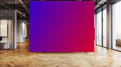 Abstract blurred blue and pink and red gradient by poster banners backdrop concept Wall mural