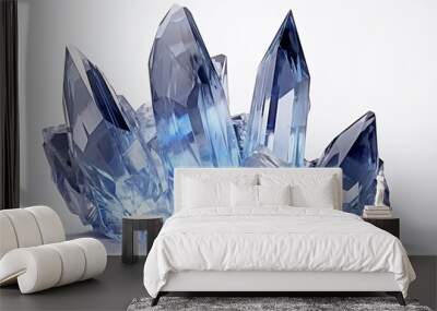 Mysterious beautiful crystal. Wall mural