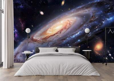 Beautiful_Galaxy_Outer_Space_background Wall mural