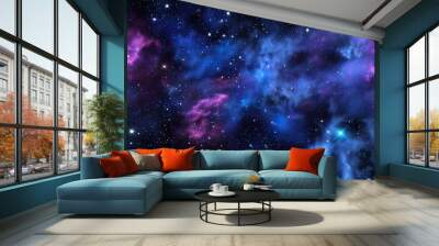 Astronomy_Star_field_night_sky_Space_backgroun Wall mural