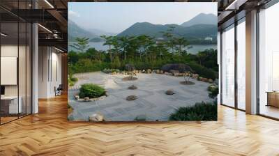 mountain_landscape_engineering Wall mural