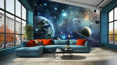 Photography_background_Backdrop_Outer_Space_backgrou Wall mural