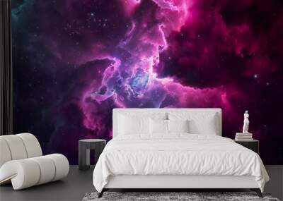 Prints_Galaxy_Space_background Wall mural