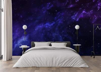 Starry_night_sky_Star_Space_background Wall mural