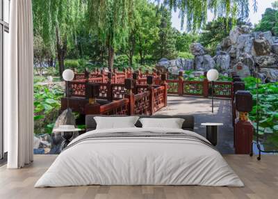 Beijing Grand View Garden scenic landscape Wall mural