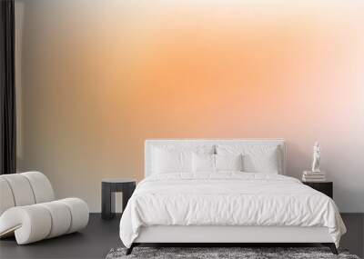 Yellow transparent gradient background Wall mural