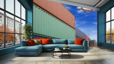 Container Freight Wall mural