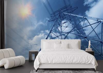 electricity tower Wall mural