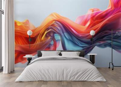 Abstract color art texture commercial background Wall mural