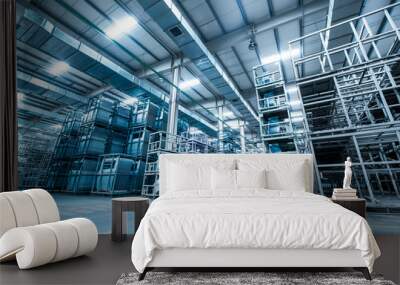 warehouse interior Wall mural