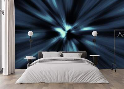 abstract blue background Wall mural