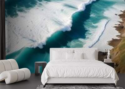 Beautiful sea beach wallpaper Wall mural