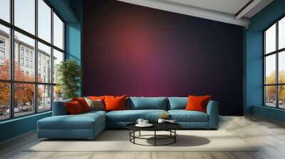 Dark abstract gradient background Wall mural