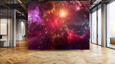 Starry_High_resolution_Space_background Wall mural