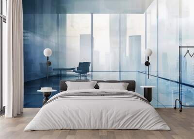 abstract business background Wall mural