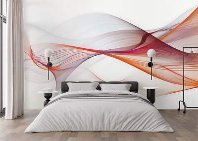 abstract line background Wall mural