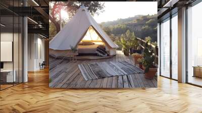 camping outdoor Wall mural