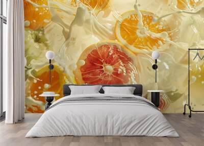 fruit juice Wall mural