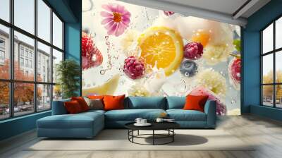 fruit juice Wall mural