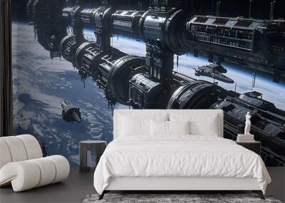 future spacecraft Wall mural