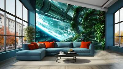 future spacecraft Wall mural