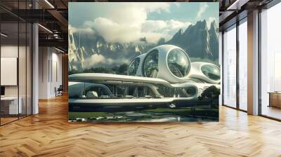 future technology Wall mural