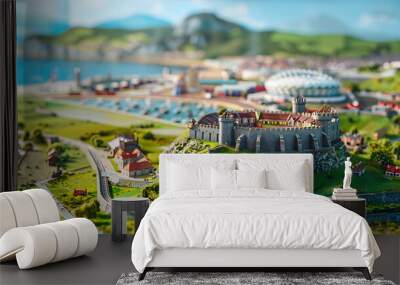 island view Wall mural