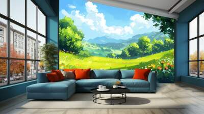 landscape Wall mural