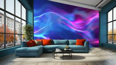 technology background Wall mural