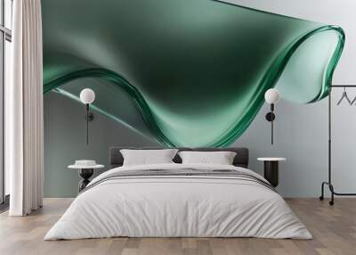 abstract green background Wall mural