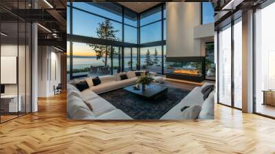 modern living room Wall mural