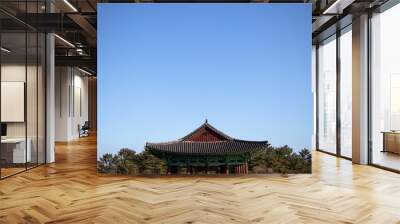 pavilion in the park Wall mural