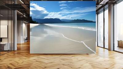 beach with sky Wall mural