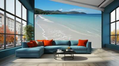 beach with water Wall mural