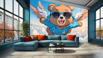 Bear Character
Generative AI Wall mural